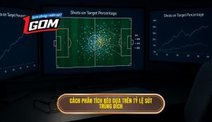Cách phân tích kèo dựa trên tỷ lệ sút trúng đích