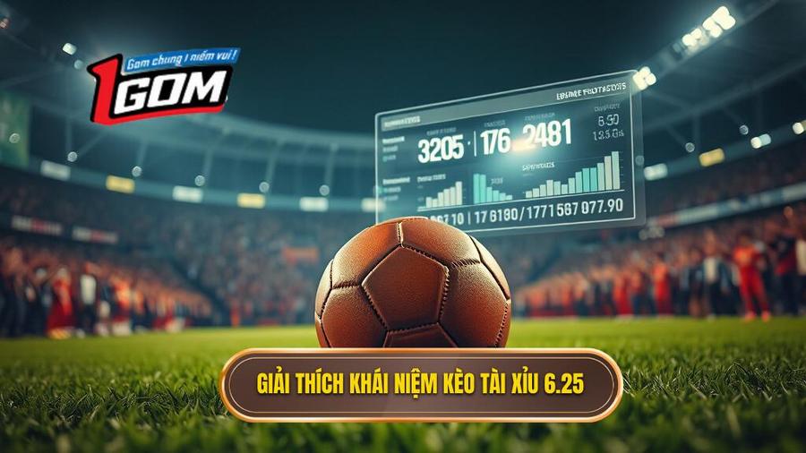 1. Khái niệm cơ bản: Kèo tài xỉu 6.25 là gì?