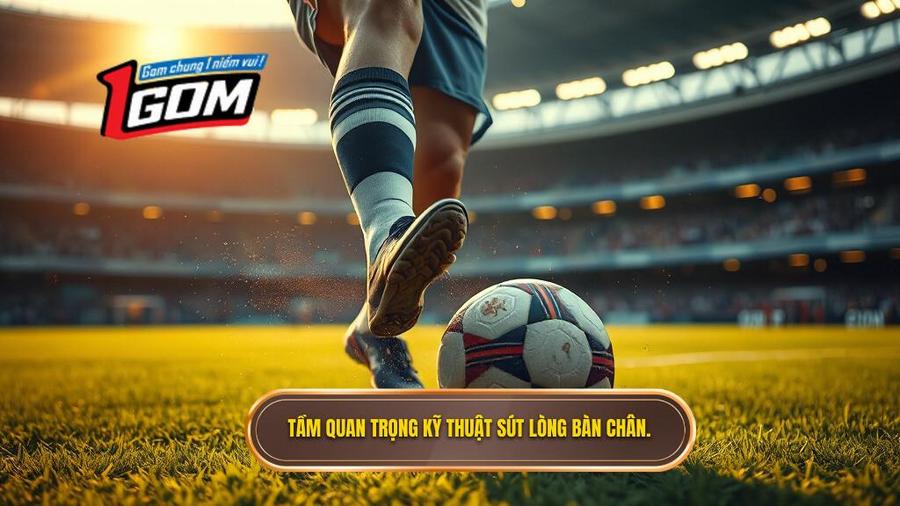 Tại sao kỹ thuật sút bóng bằng lòng bàn chân phải lại quan trọng?