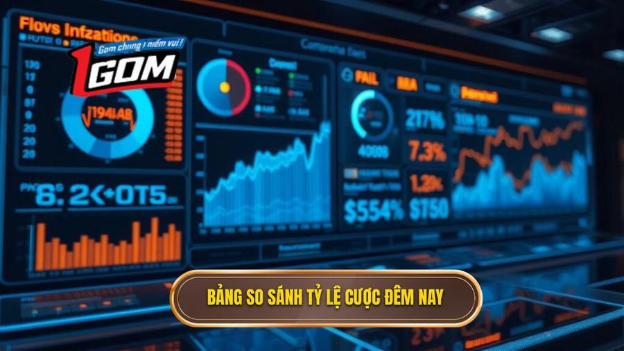  Bảng so sánh tỷ lệ cược đêm nay