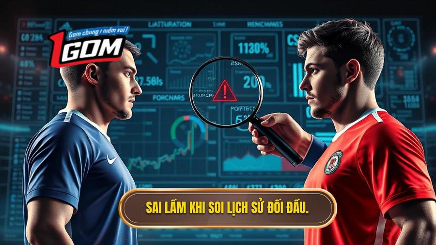 Sai lầm khi soi lịch sử đối đầu