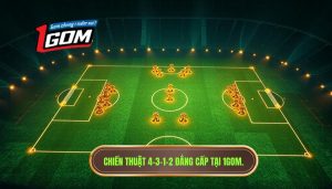 Chiến thuật bóng đá 4-3-1-2: Phân tích chuyên sâu từ 1GOM